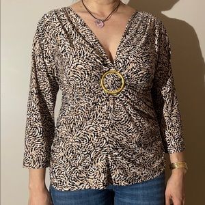 (333-1) AGB women top blouse size L